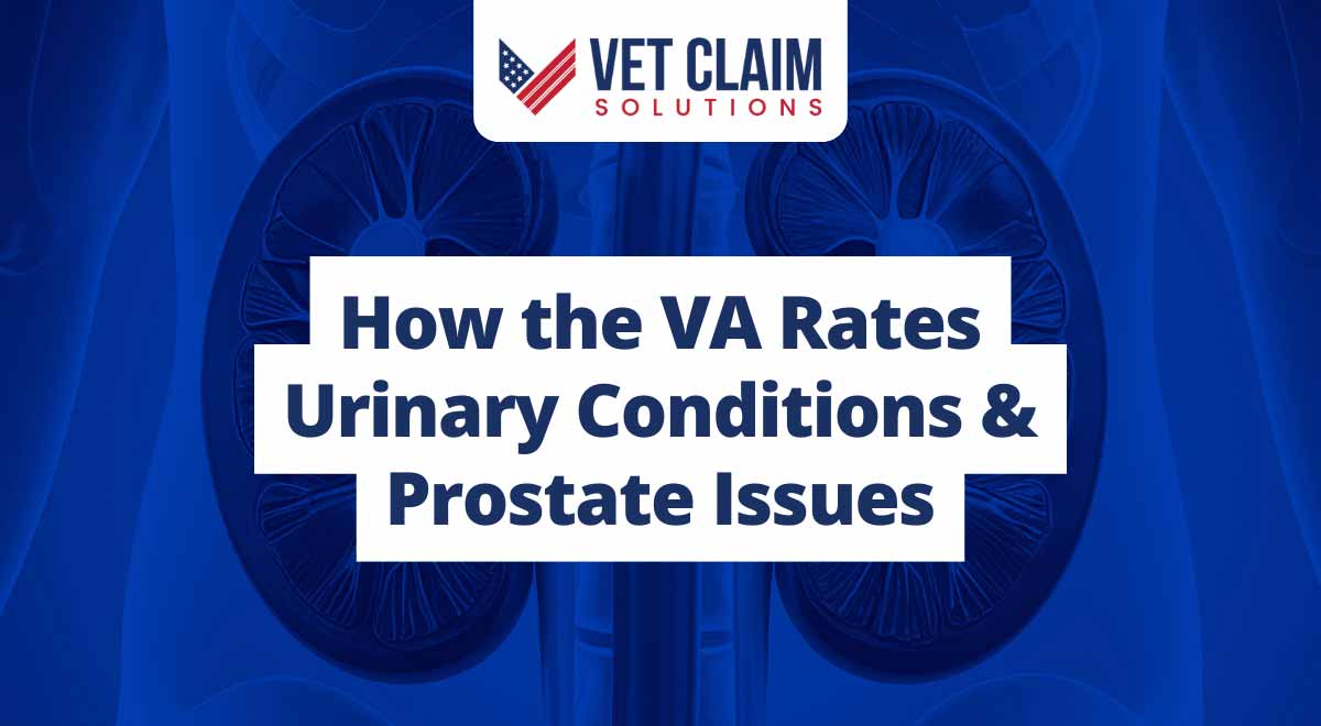 Read more about the article How the VA Rates Urinary Conditions and Prostate Issues